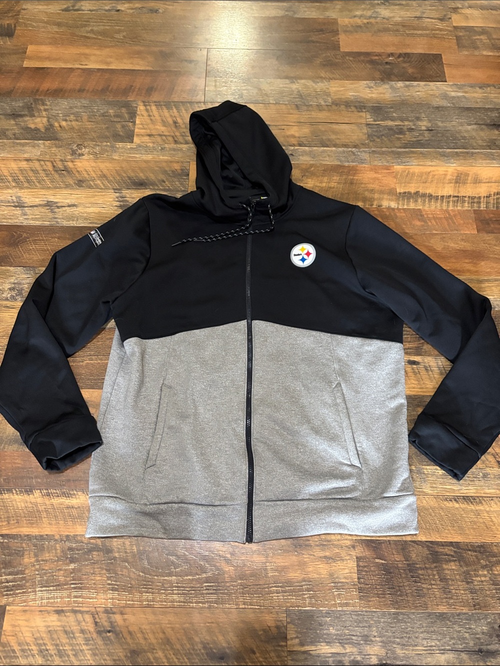 Under Armour Combine Authentic Pittsburgh Steelers Full Zip Jacket NFL
